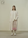 SWAYING 25 Early Spring Profile Knitted Windbreaker Series SW-SW25PS1T11-MIBAI Off-white SW25PS1T11